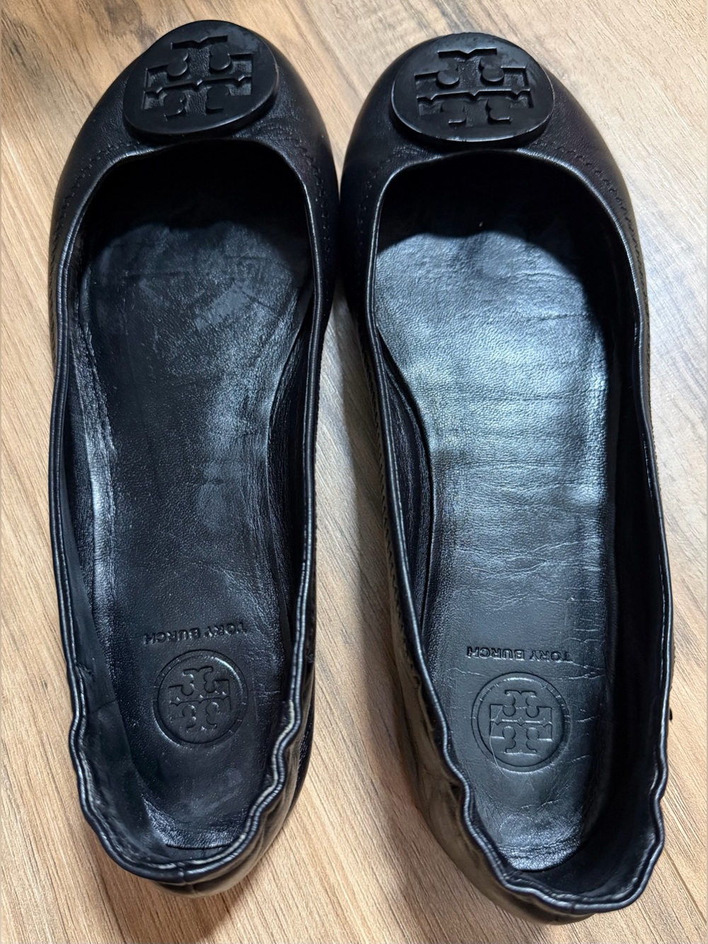 Tory Burch black ballet flats 8